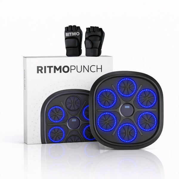 🥊 RitmoPunch | Máquina de Boxeo Interactiva + Guantes Incluidos
